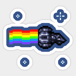 The Last Starfighter: Nyan Gunstar! Sticker